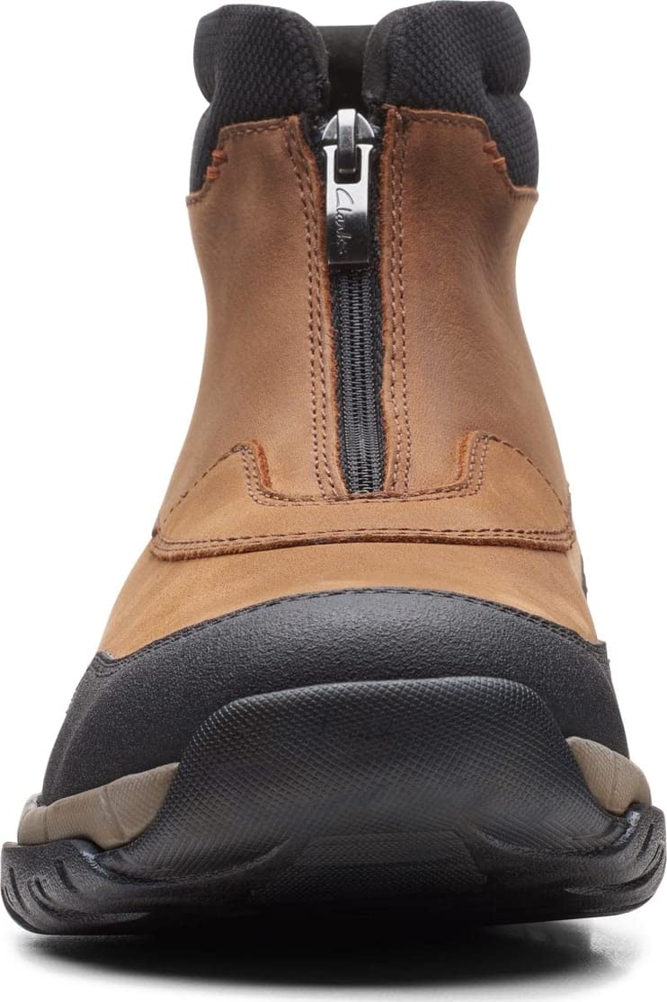 Clarks Grove Zip II Men's Dark Tan Leather 26163586 — product view 6