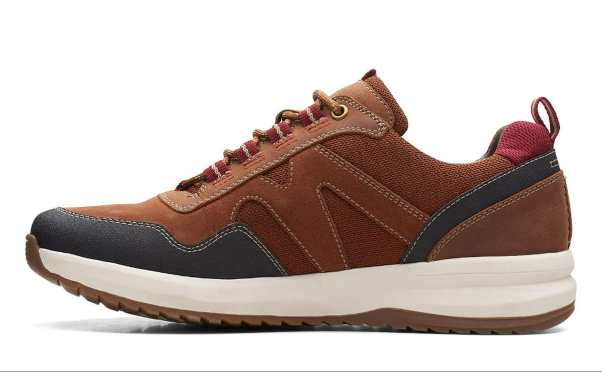 Clarks Wellman Trail Ap Men's Dark Tan Combi 26168719 — product view 3