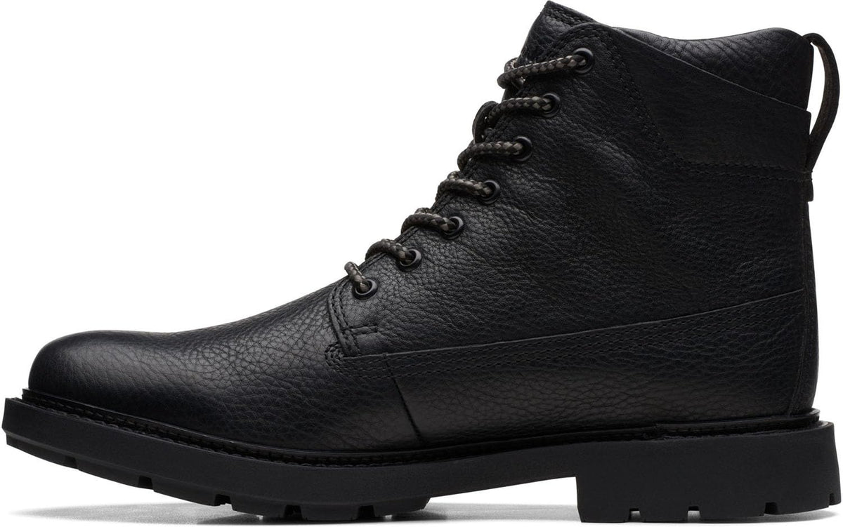 Clarks Craftdale 2 Hi Men's Black Leather 26169000 — product view 4