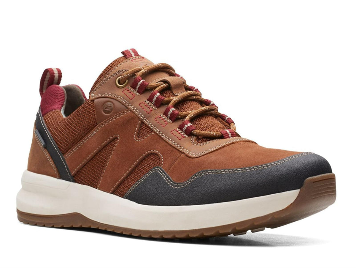 Clarks Wellman Trail Ap Men's Dark Tan Combi 26168719 — product view 2