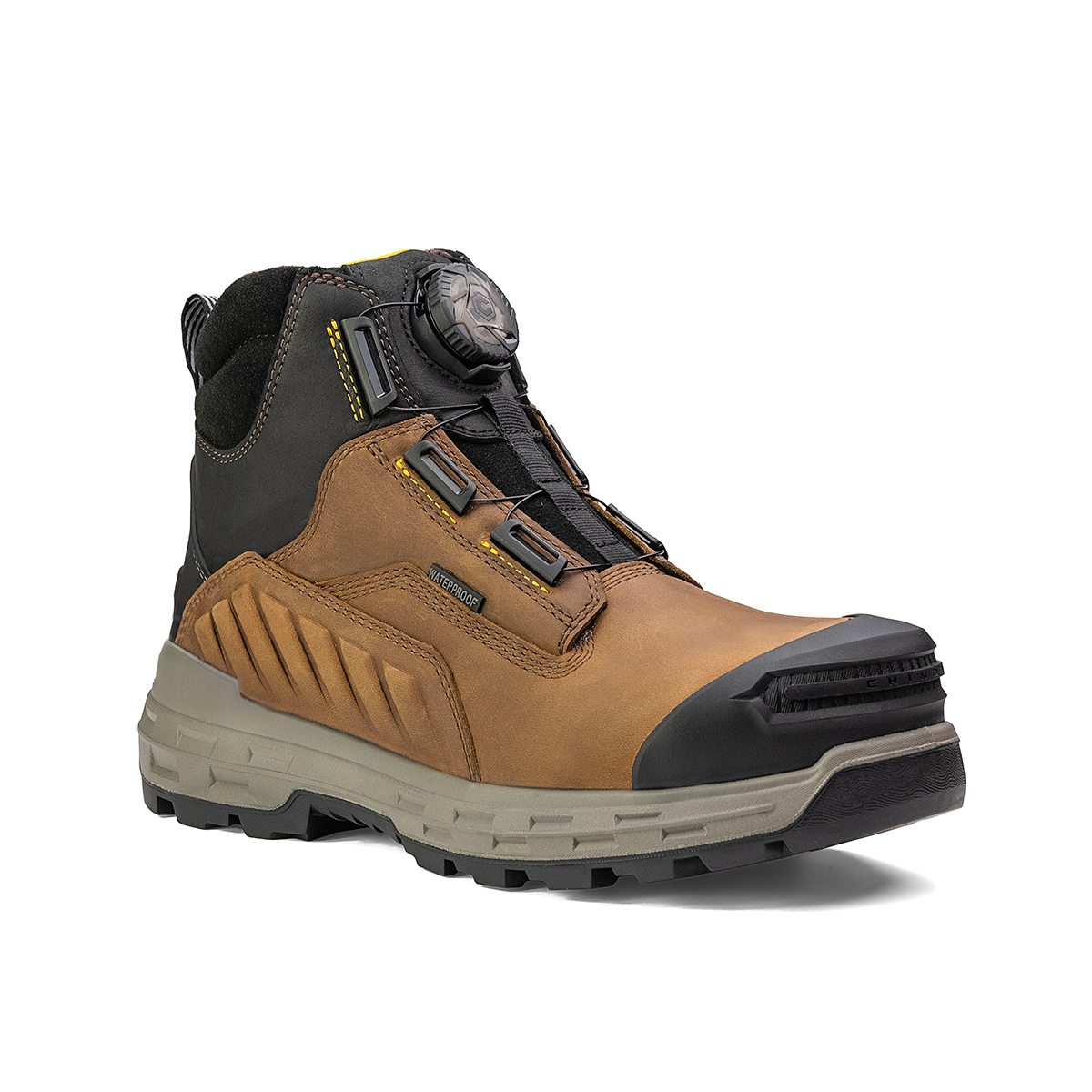 Wildwood 6-inch Composite Toe Turbolace Work Boot Brown Made in USA – product view 4