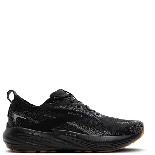 Brooks Glycerin 22 Men's Sneakers β Black/Primer Gray Running