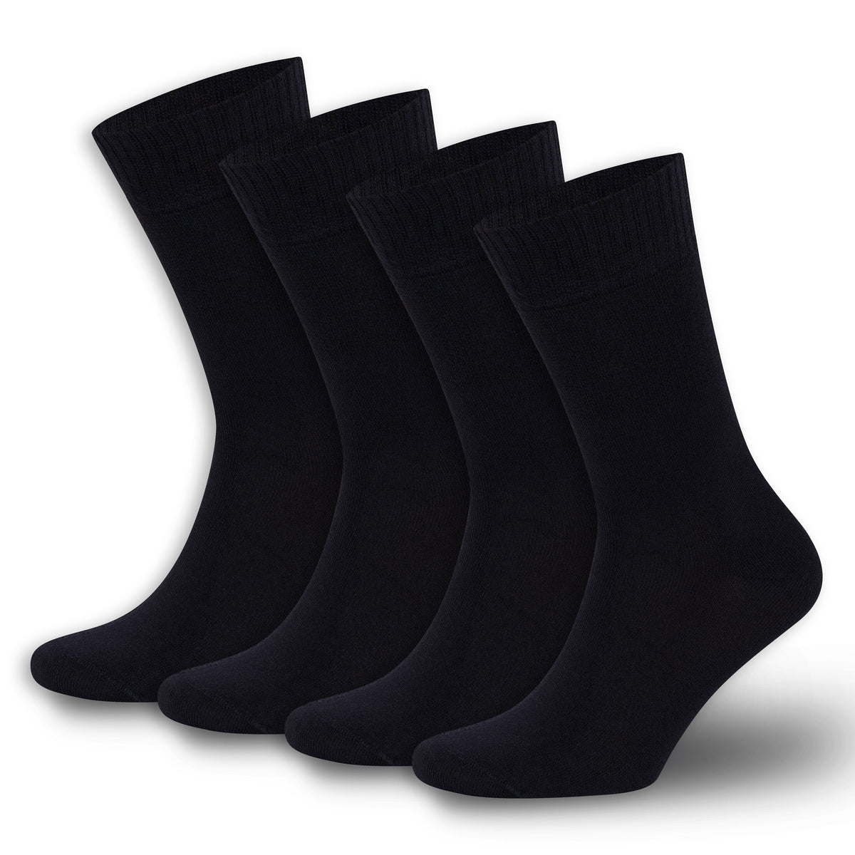 Men’s & Women’s Bamboo Diabetic Crew Socks 4-Pack – product view 22
