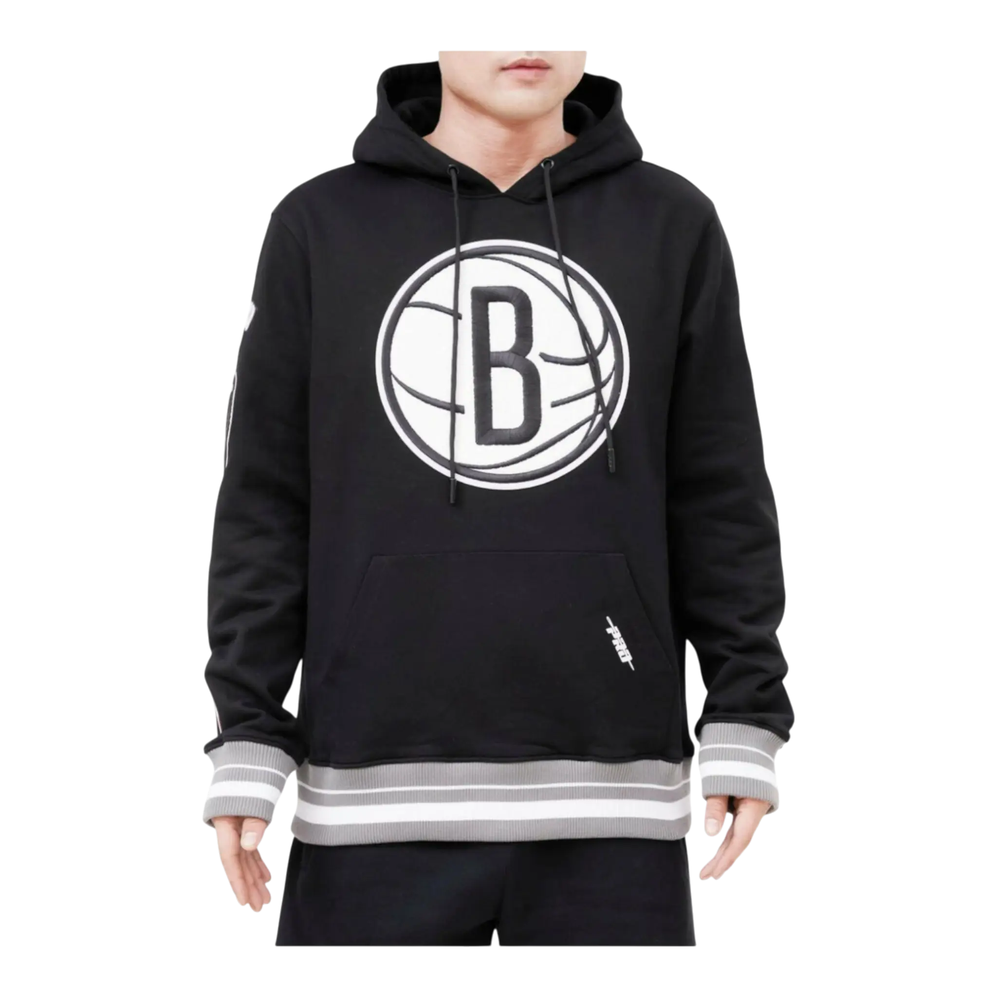 Pro Standard NBA Brooklyn Nets Retro Classic Men's Hoodie — Black