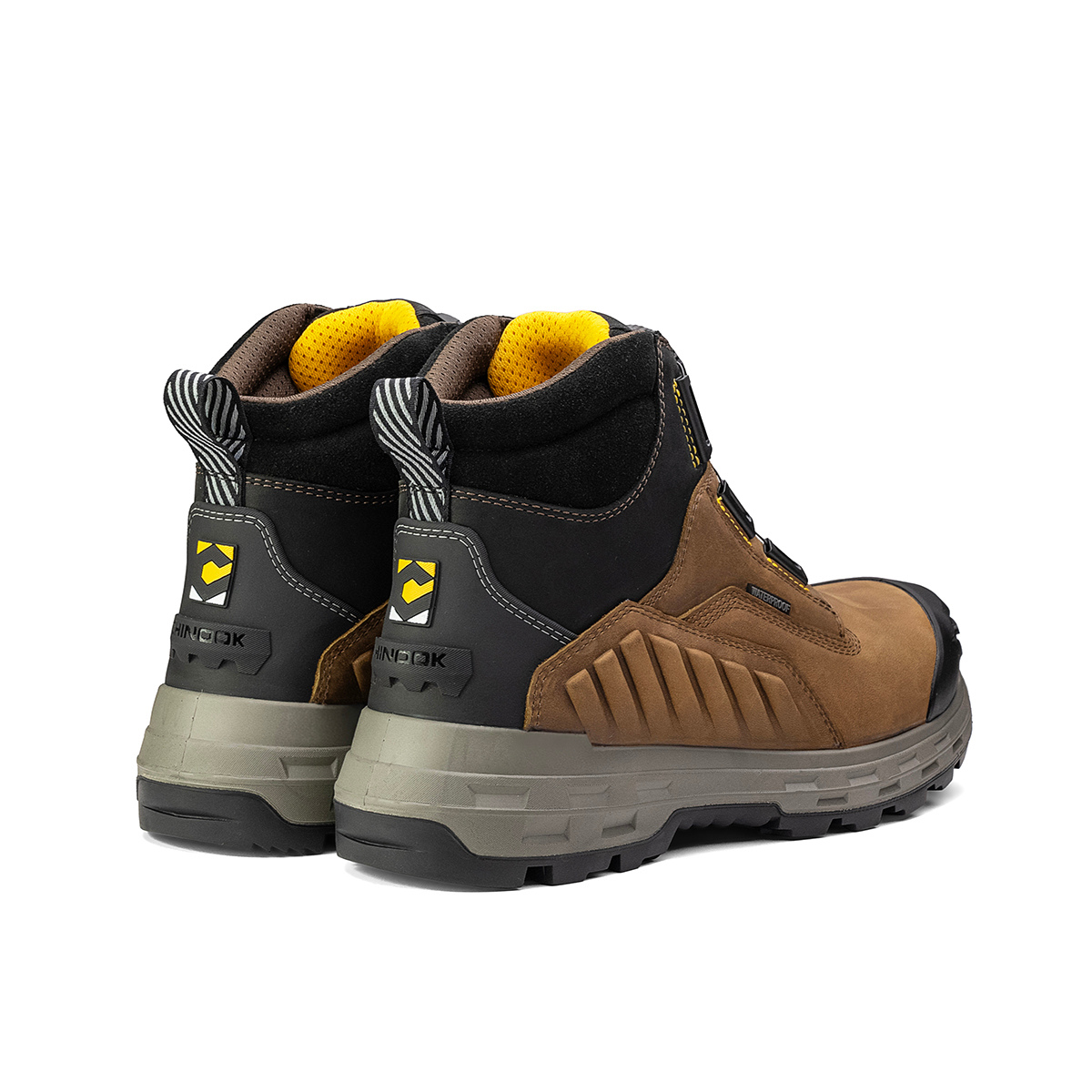 Wildwood 6-inch Composite Toe Turbolace Work Boot Brown Made in USA – product view 6