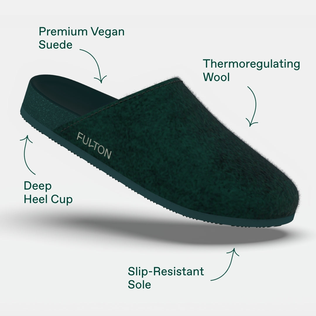 Fulton House Shoe Men’s and Women’s Orthopedic Comfort Slippers with Arch Support view 13