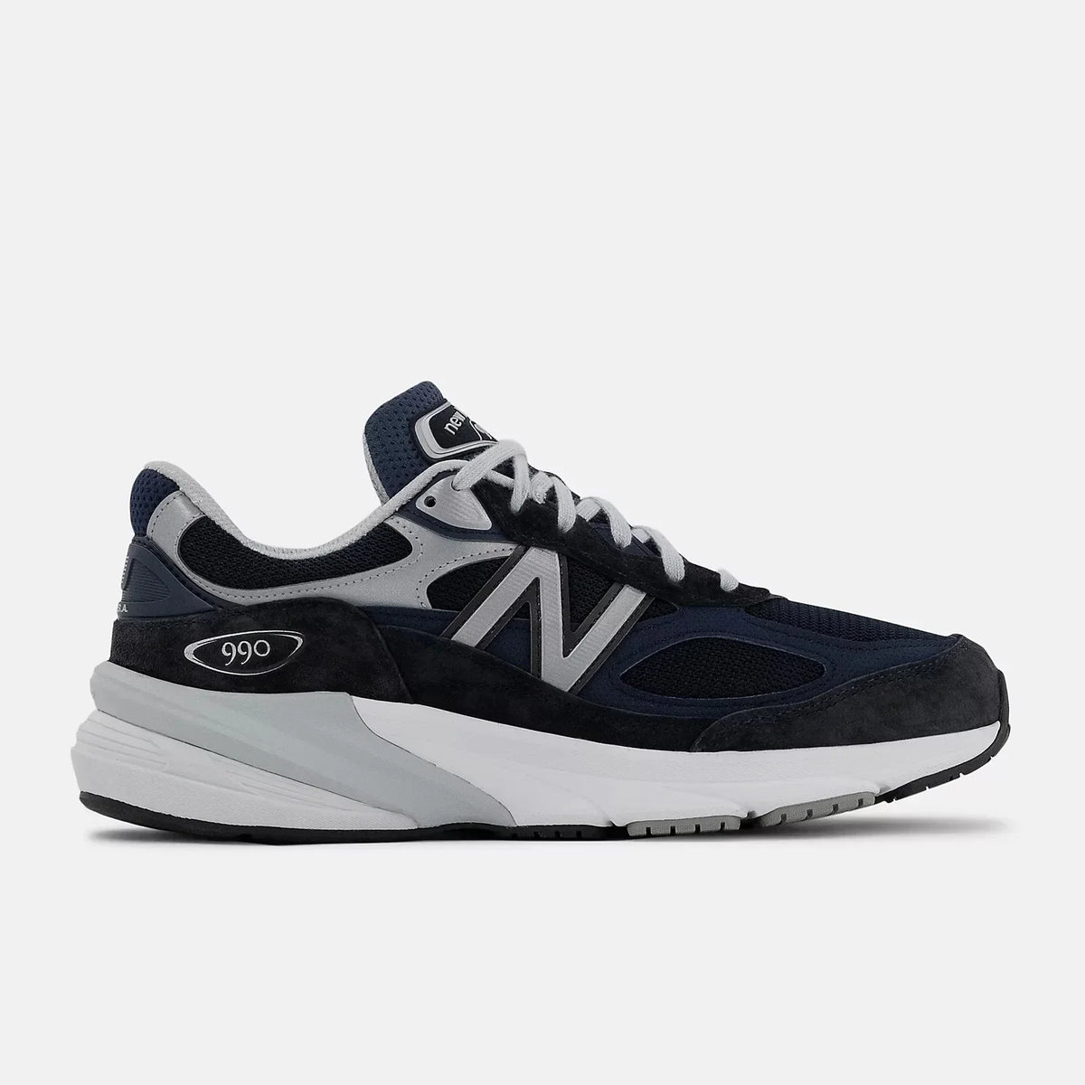New Balance Made in USA 990v6 Men's Sneakers — Navy Suede Low-Top