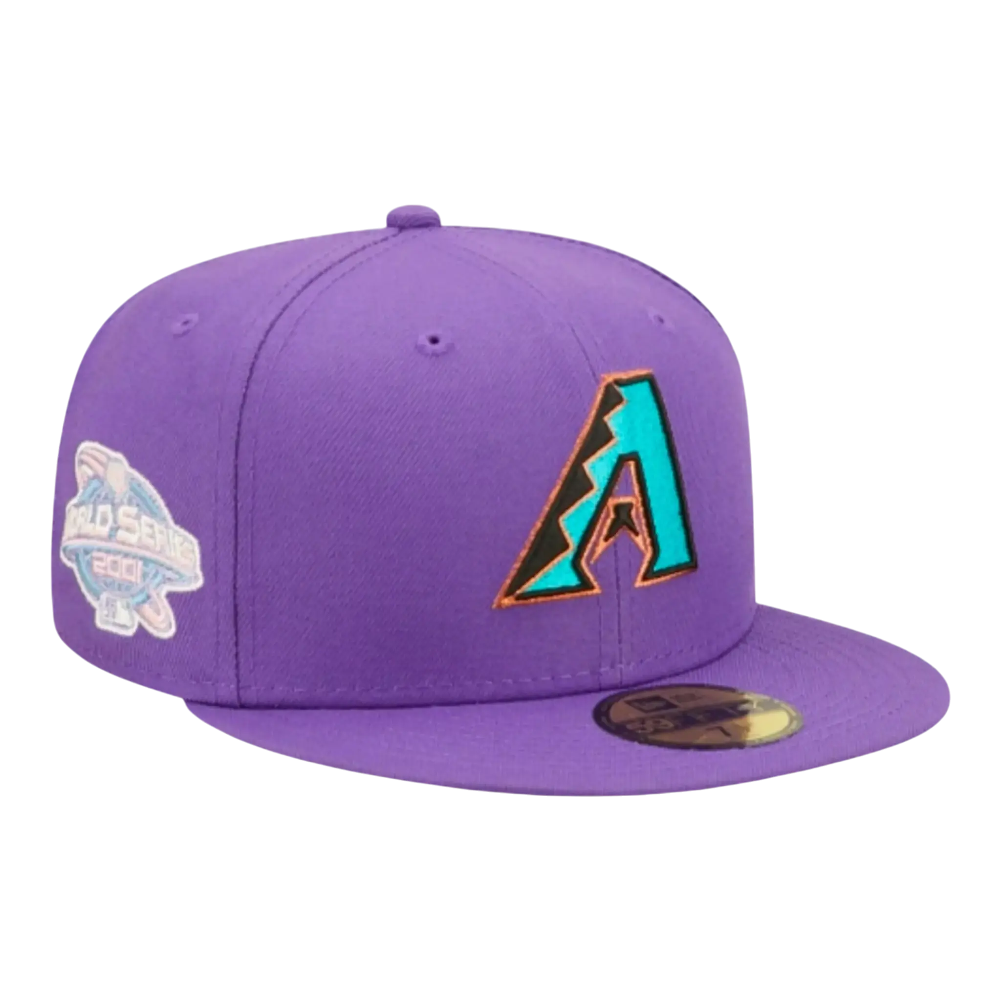New Era 59Fifty MLB Arizona Diamondbacks Pop Sweat Men Fitted Hat Purple