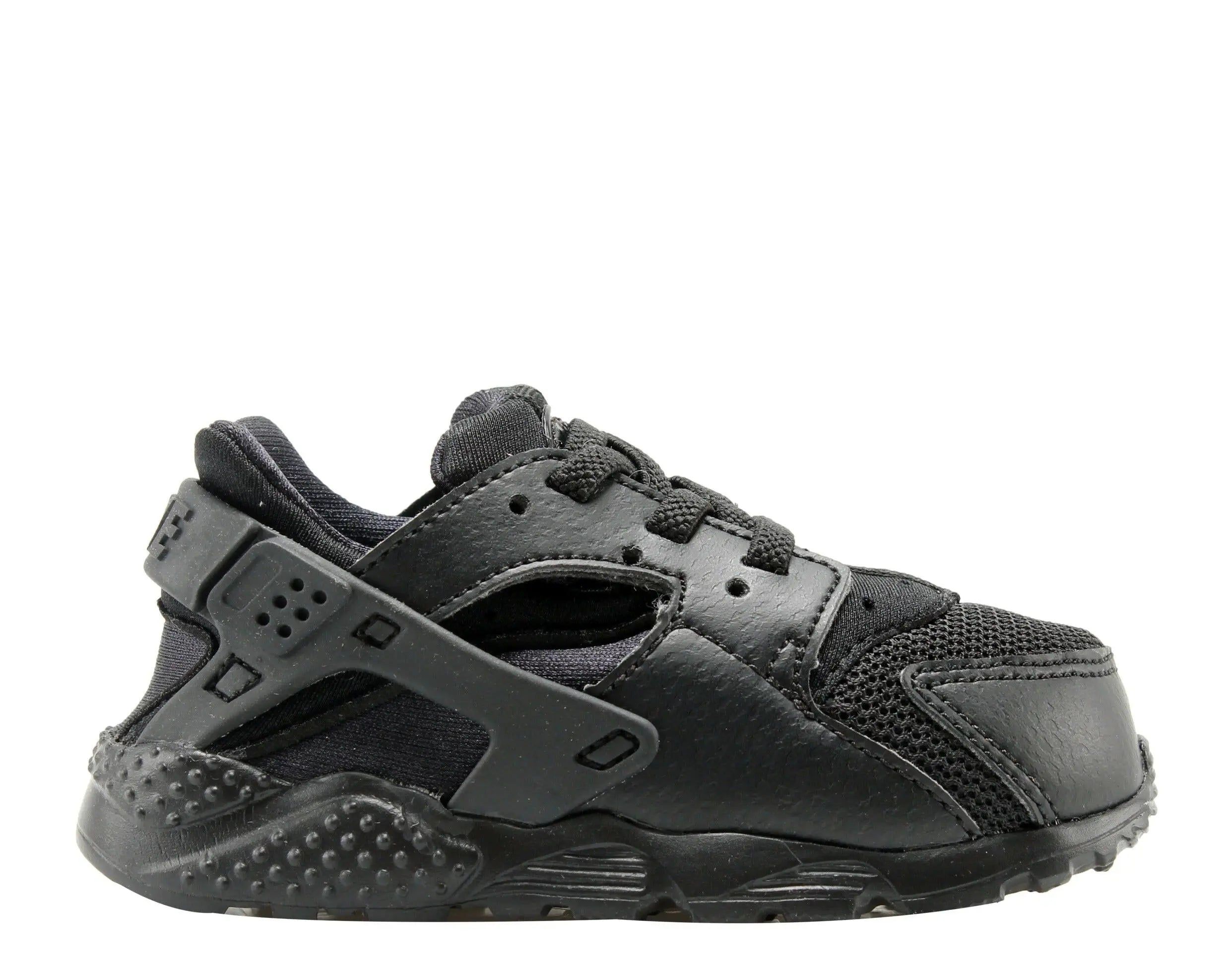 Nike Huarache Run Toddler Kids Running Shoes Black/Black-Black