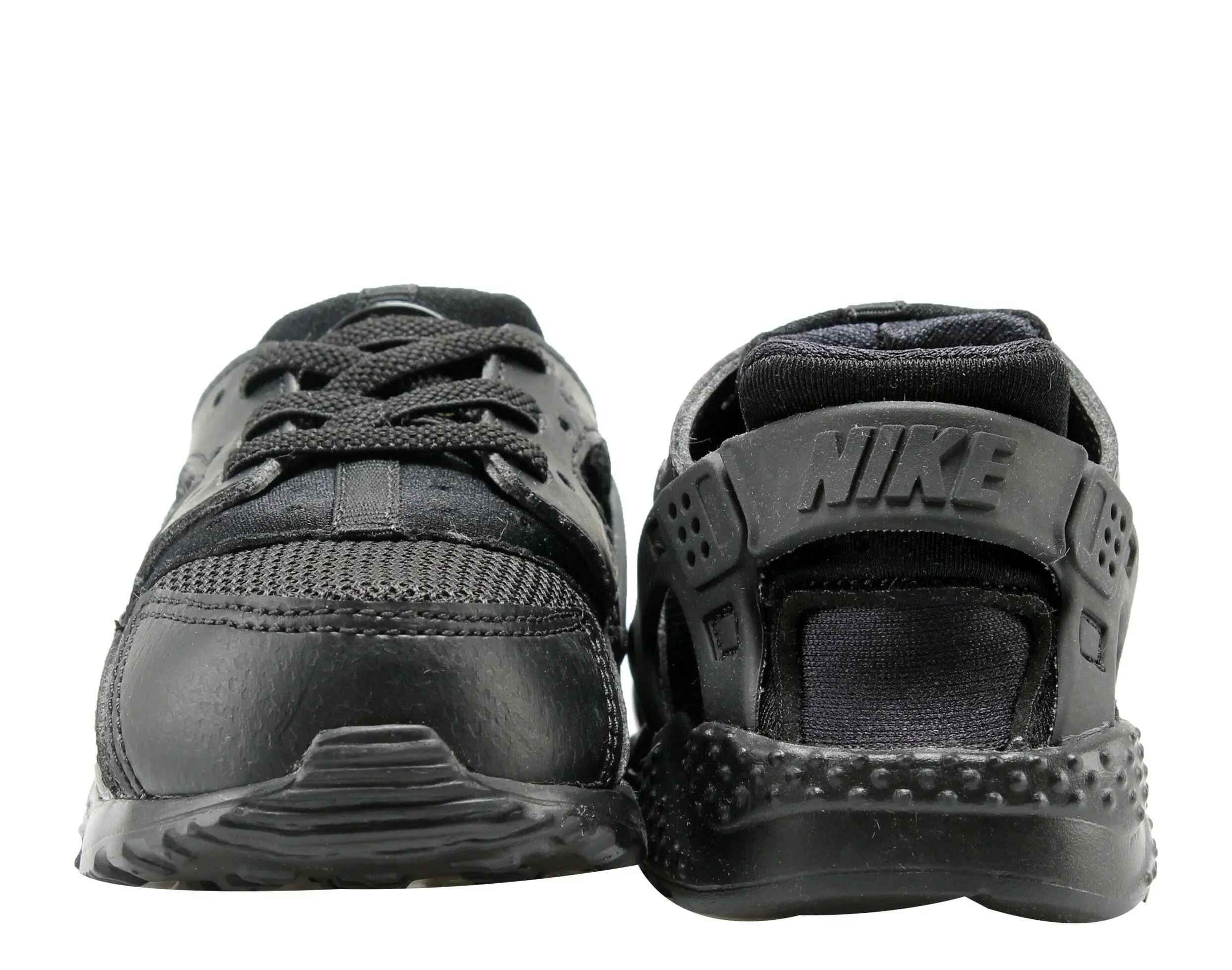 Nike Huarache Run Toddler Kids Running Shoes Black/Black-Black