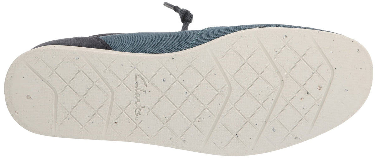 Clarks Shacrelite Moc Men's Teal Combination Leather 26165212 — product view 5