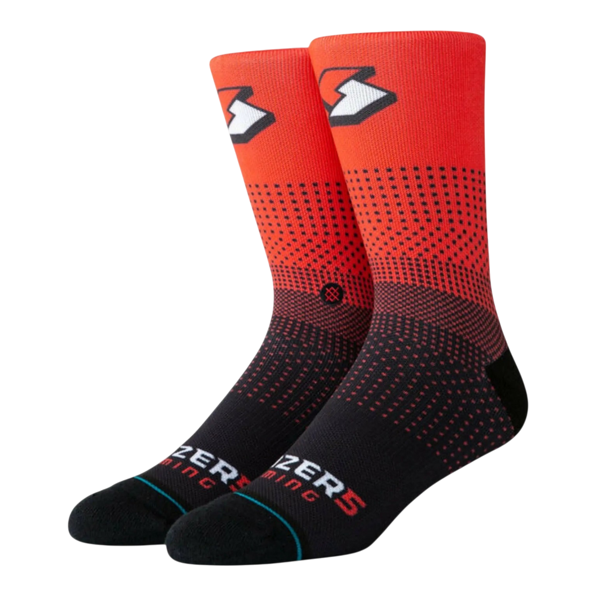 Stance Trail Blazers Gaming 2K Men's Crew Socks β Red/Black