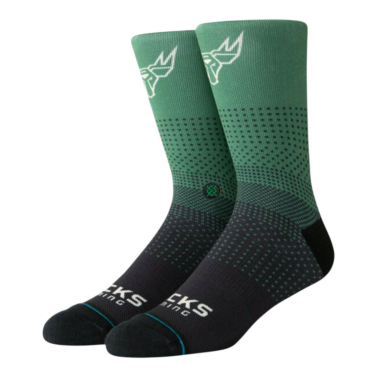 Stance Bucks Gaming 2K Men's Crew Socks β Green/Black