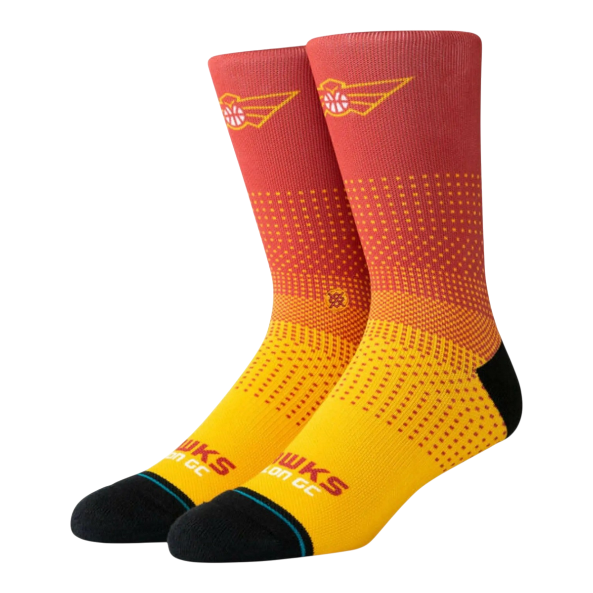 Stance NBA Atlanta Hawks Gaming Talon GC 2K Men's Crew Socks β Multi-Color