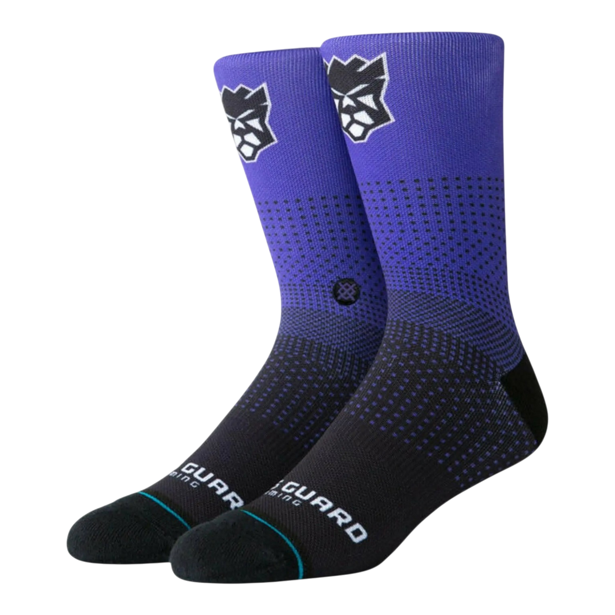 Stance NBA Sacramento Kings Gaming Guard 2K Men's Crew Socks - Purple/Black
