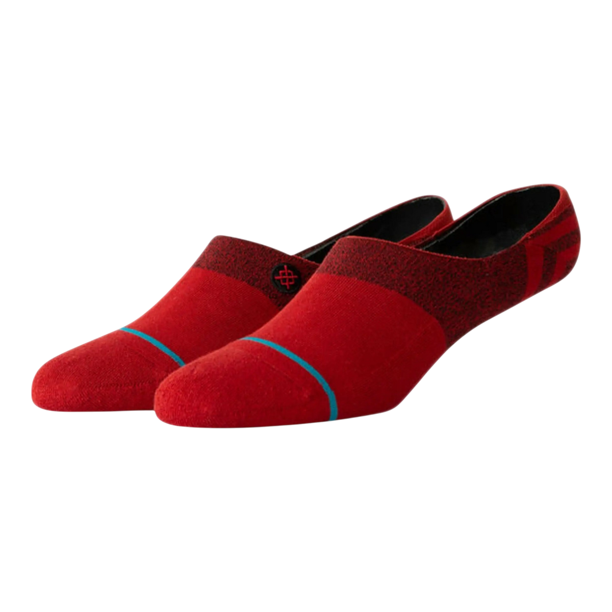 Stance Gamut 2 No Show Men's Socks β Dahlia Red