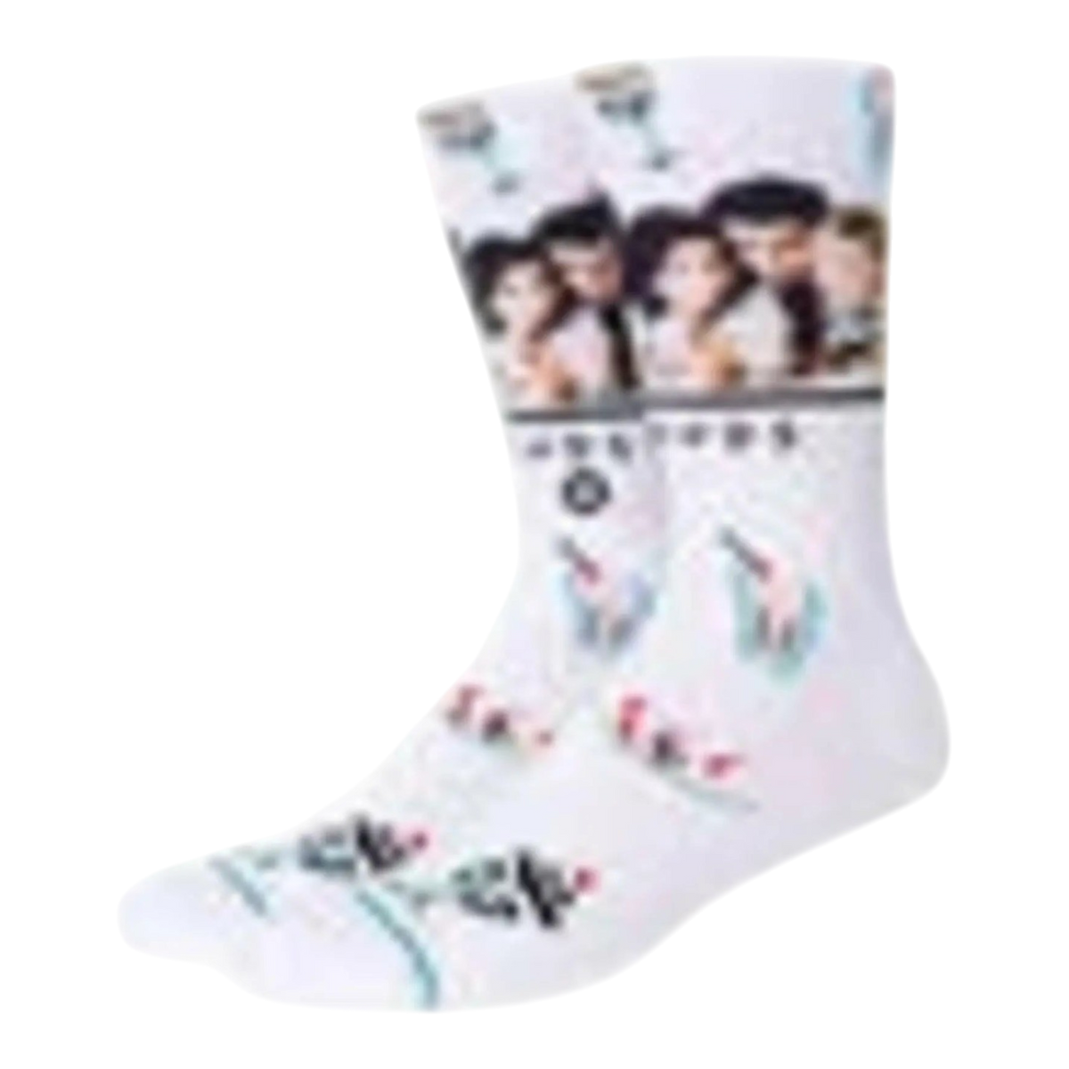 Stance The One With The Diner Friends Men's Crew Socks β White