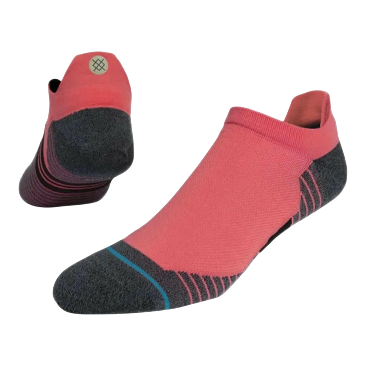 Stance Ultra Tab Running Men's Ankle Socks β Neon Pink