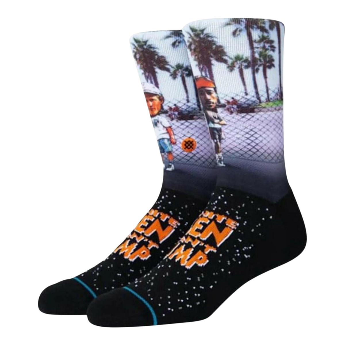 Stance White Men Can't Jump Basketball Men's Crew Socks β White