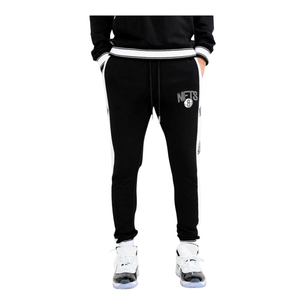 Pro Standard Scrimmage Brooklyn Nets Men's Jogger Pants — Black – product view 1