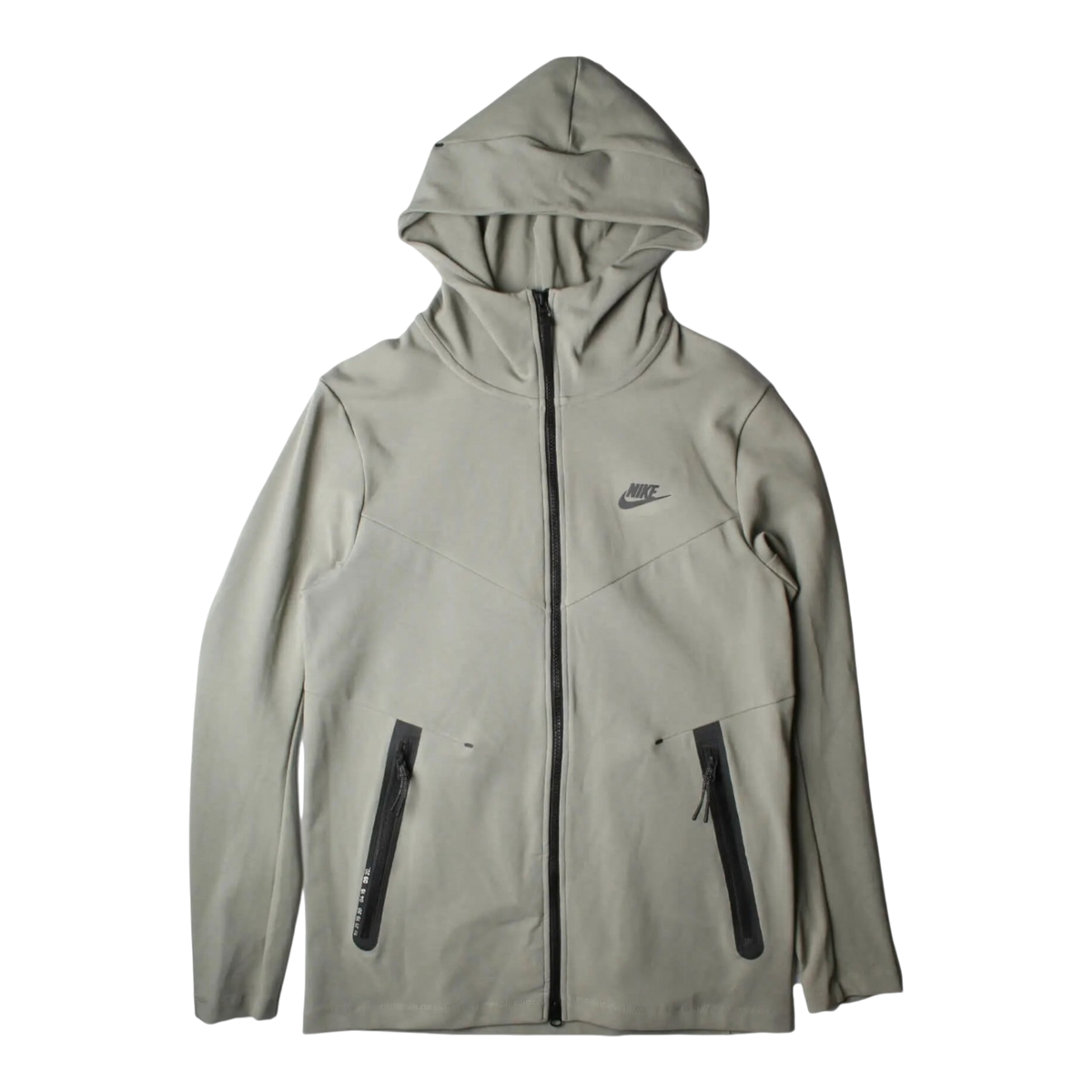 Nike Sportswear Tech Men Full-Zip Hoodie Dark Stucco/Black – product view 1