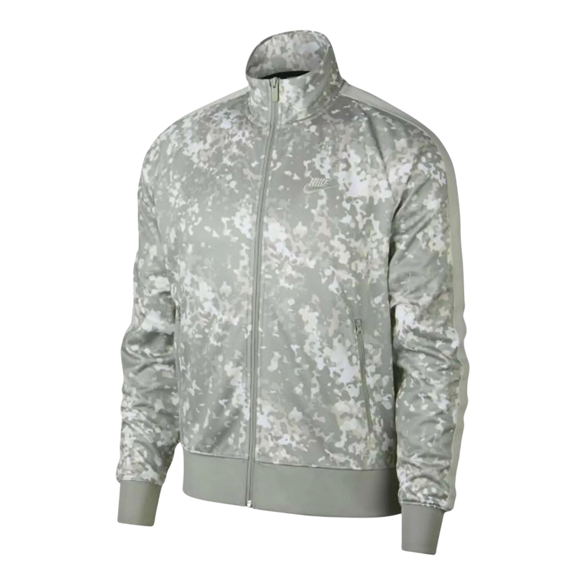 Nike Sportswear Camo Tribute Full Zip Men Track Jacket Light Bone/Spruce Fog – product view 1