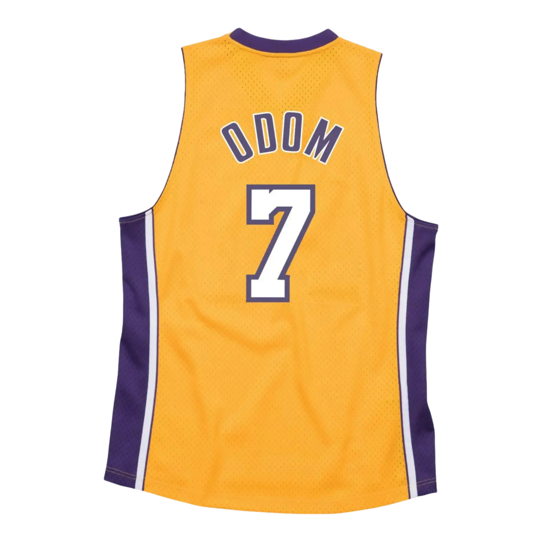 Mitchell & Ness Los Angeles Lakers 2009-10 Lamar Odom Men's Jersey — Gold
