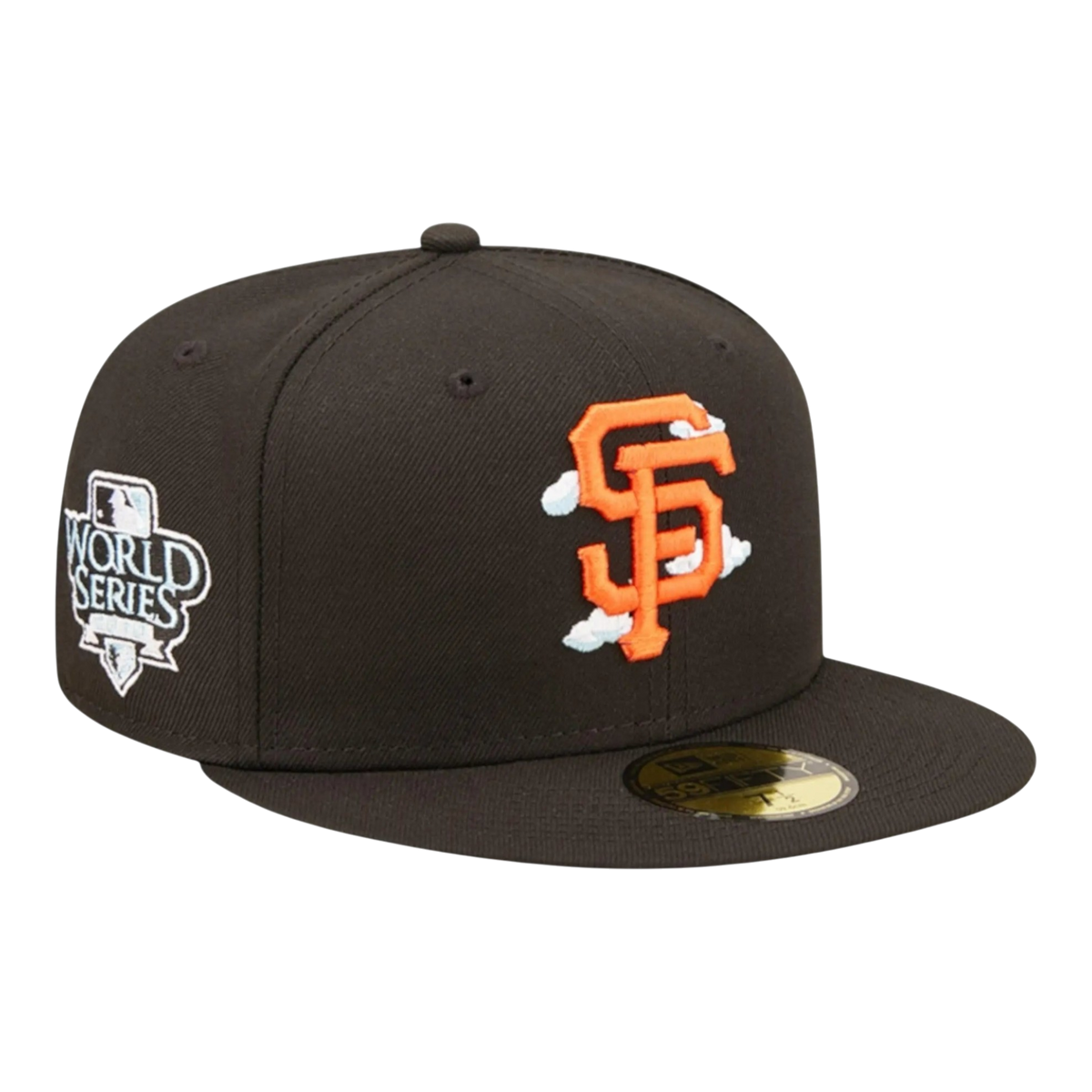 New Era 59Fifty MLB San Francisco Giants Comic Cloud Fitted Hat Black – product view 1