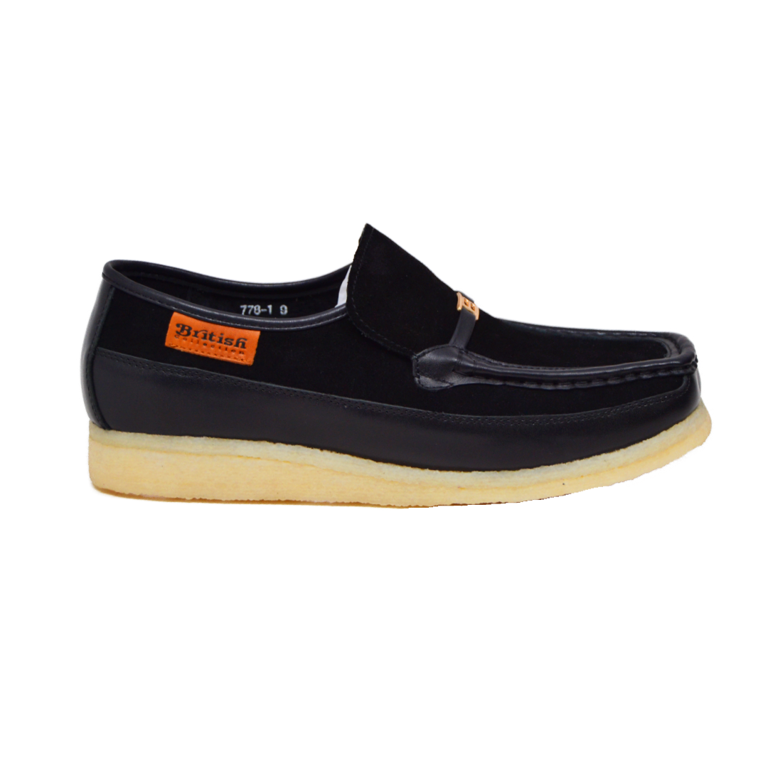 British Walkers Power Plus Men's Refined Slip On Shoes with Crepe Sole view 12