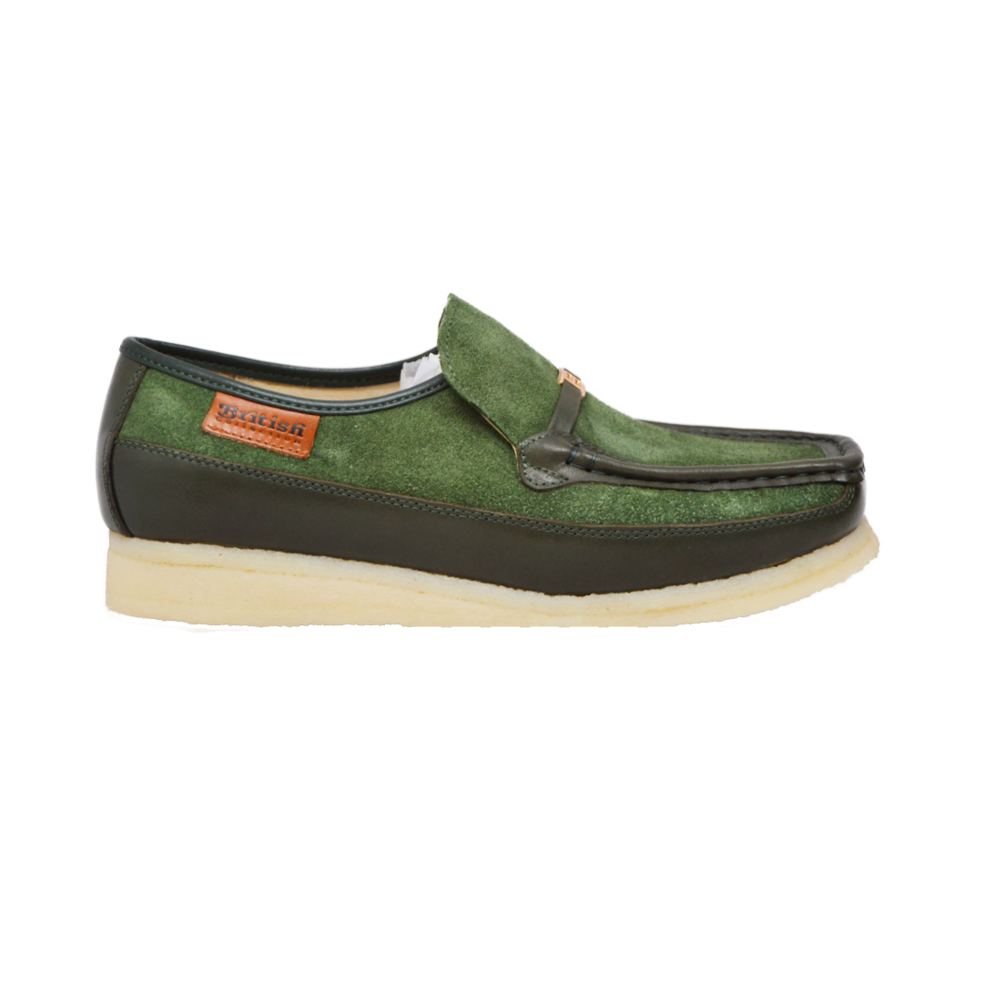 British Walkers Power Plus Men's Refined Slip On Shoes with Crepe Sole view 25
