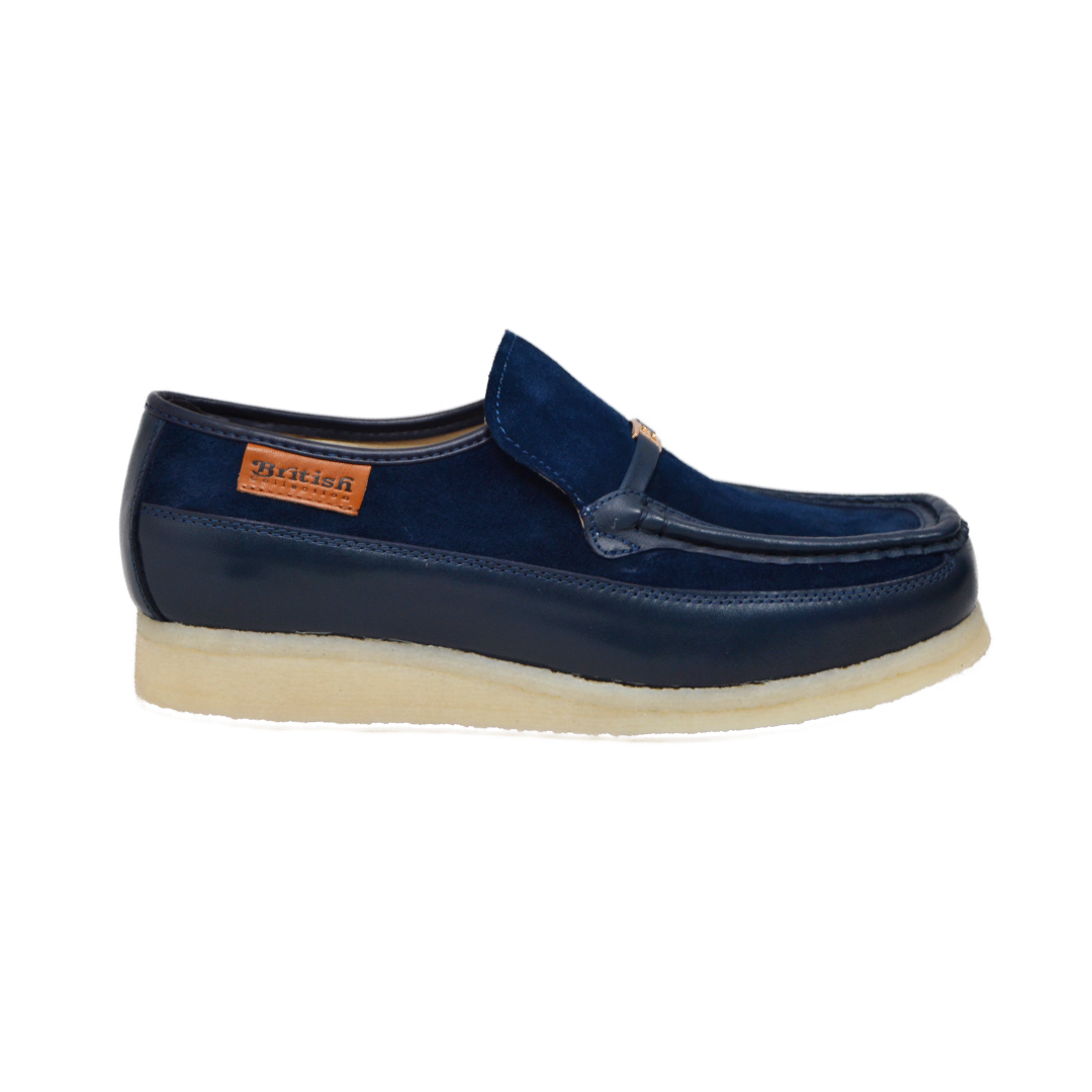 British Walkers Power Plus Men's Refined Slip On Shoes with Crepe Sole view 20