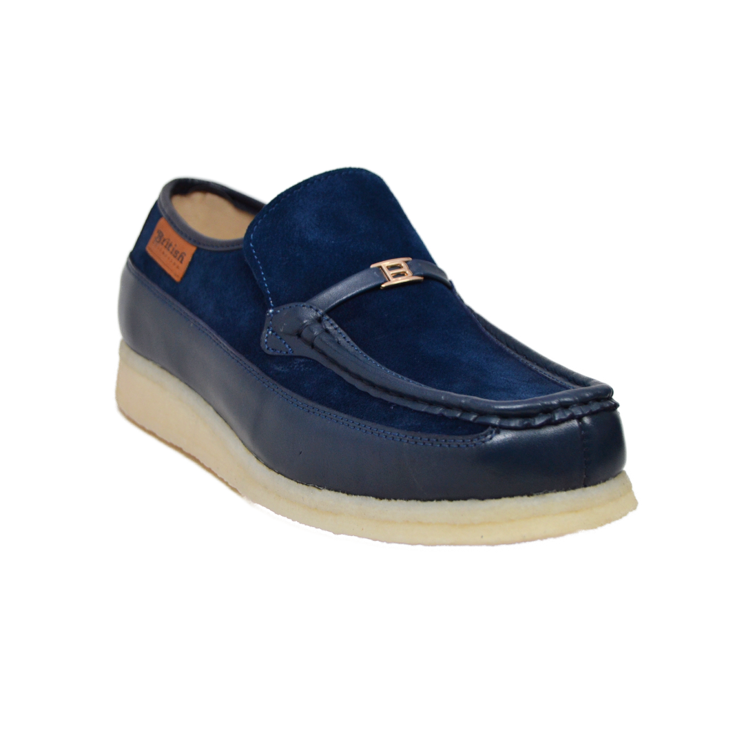 British Walkers Power Plus Men's Refined Slip On Shoes with Crepe Sole view 21