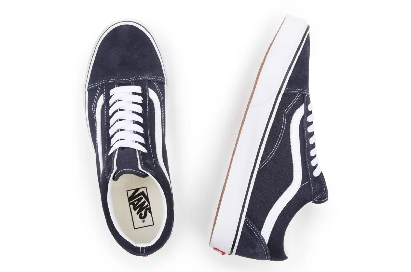 Vans Old Skool Women's Sneakers — Parisian Night/True White Low-Top