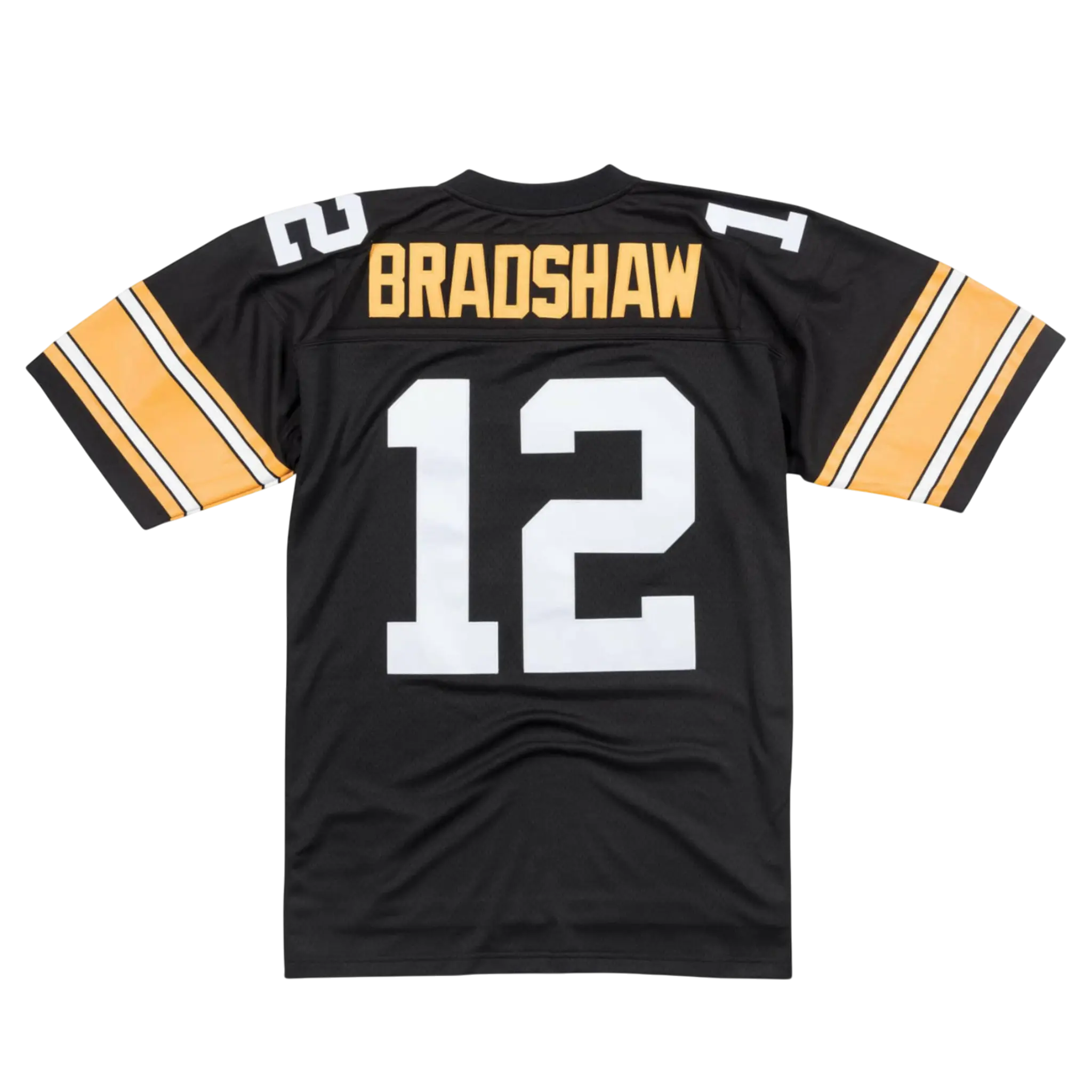 Mitchell & Ness Legacy Pittsburgh Steelers 1976 Terry Bradshaw Men's Jersey — Black/Gold/White