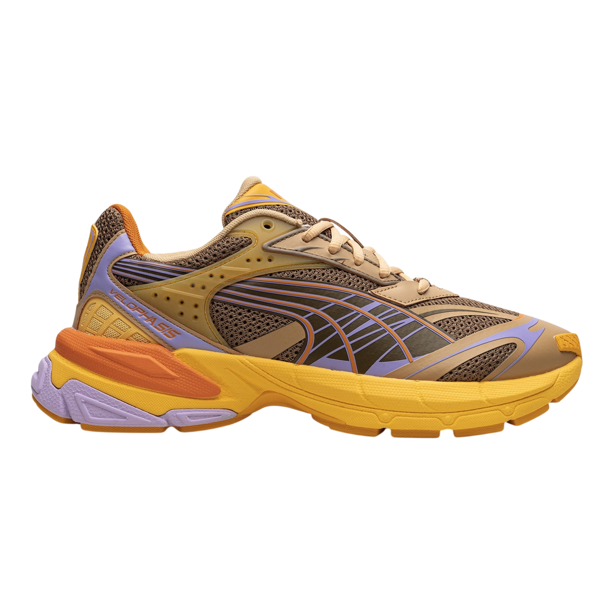 Puma Velophasis Multi Men Sneakers Chocolate Chip/Flaxen – product view 1