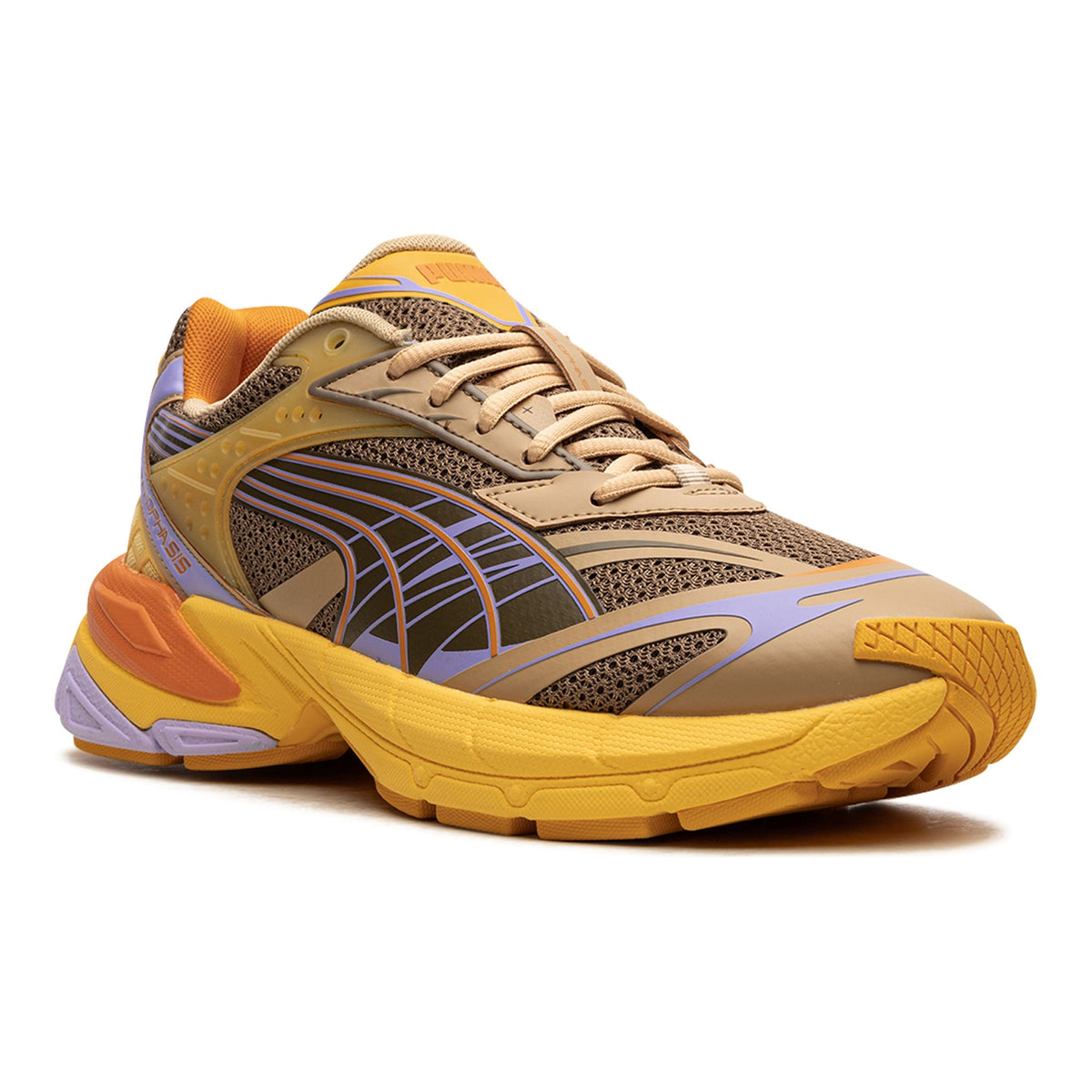 Puma Velophasis Multi Men Sneakers Chocolate Chip/Flaxen – product view 9