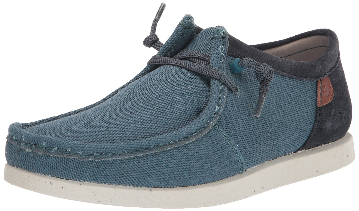 Clarks Shacrelite Moc Men's Teal Combination Leather 26165212 — product view 1