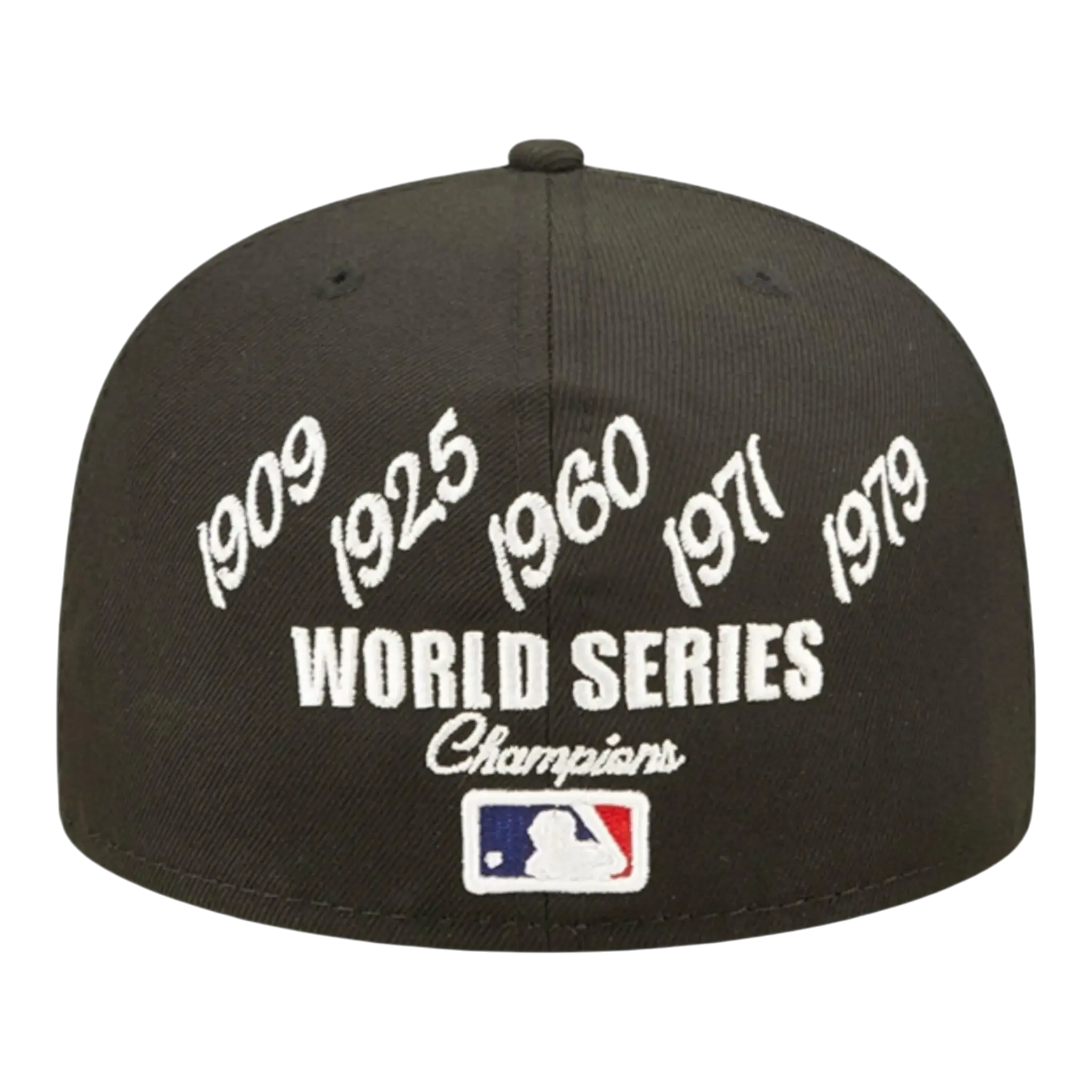 New Era Crown Champs WS 59Fifty Pittsburgh Pirates Men Fitted Hat Black