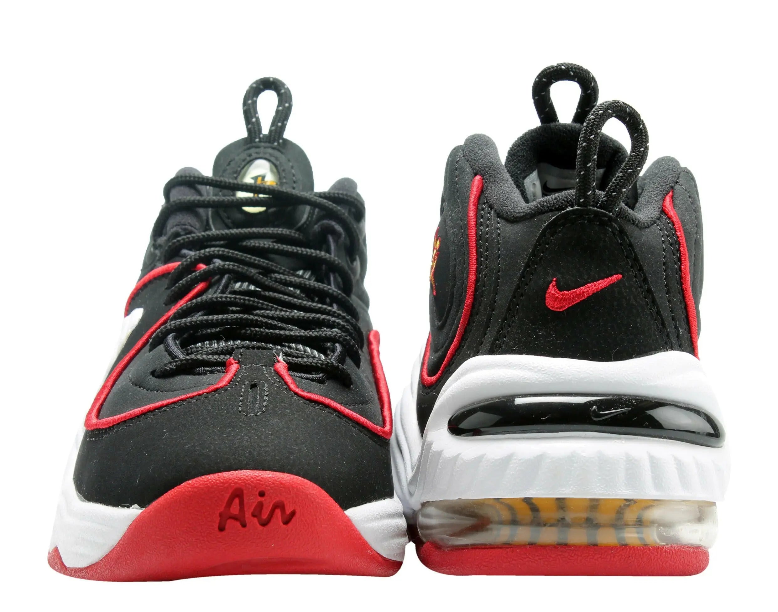 Nike Air Penny II Big Kids Basketball Shoes Black/White-University Red