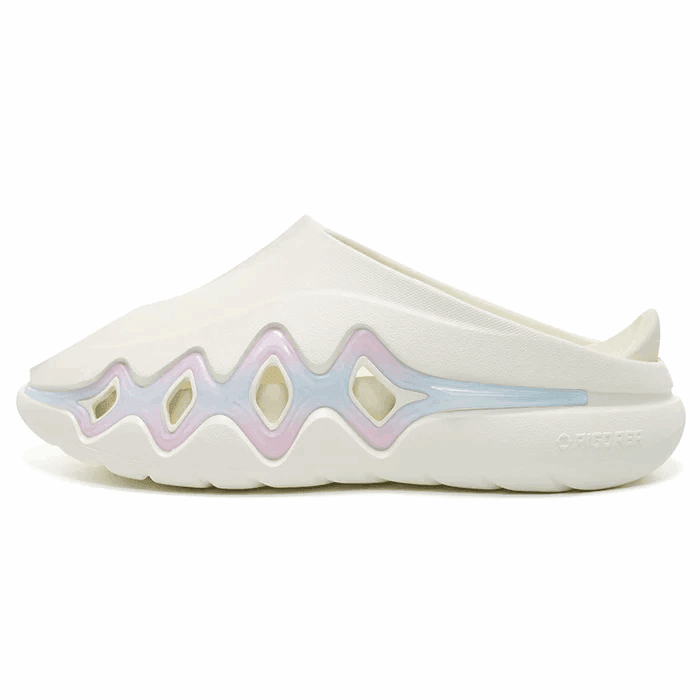 Rigorer Shark 3 Slides 'White/ Pink/Blue'