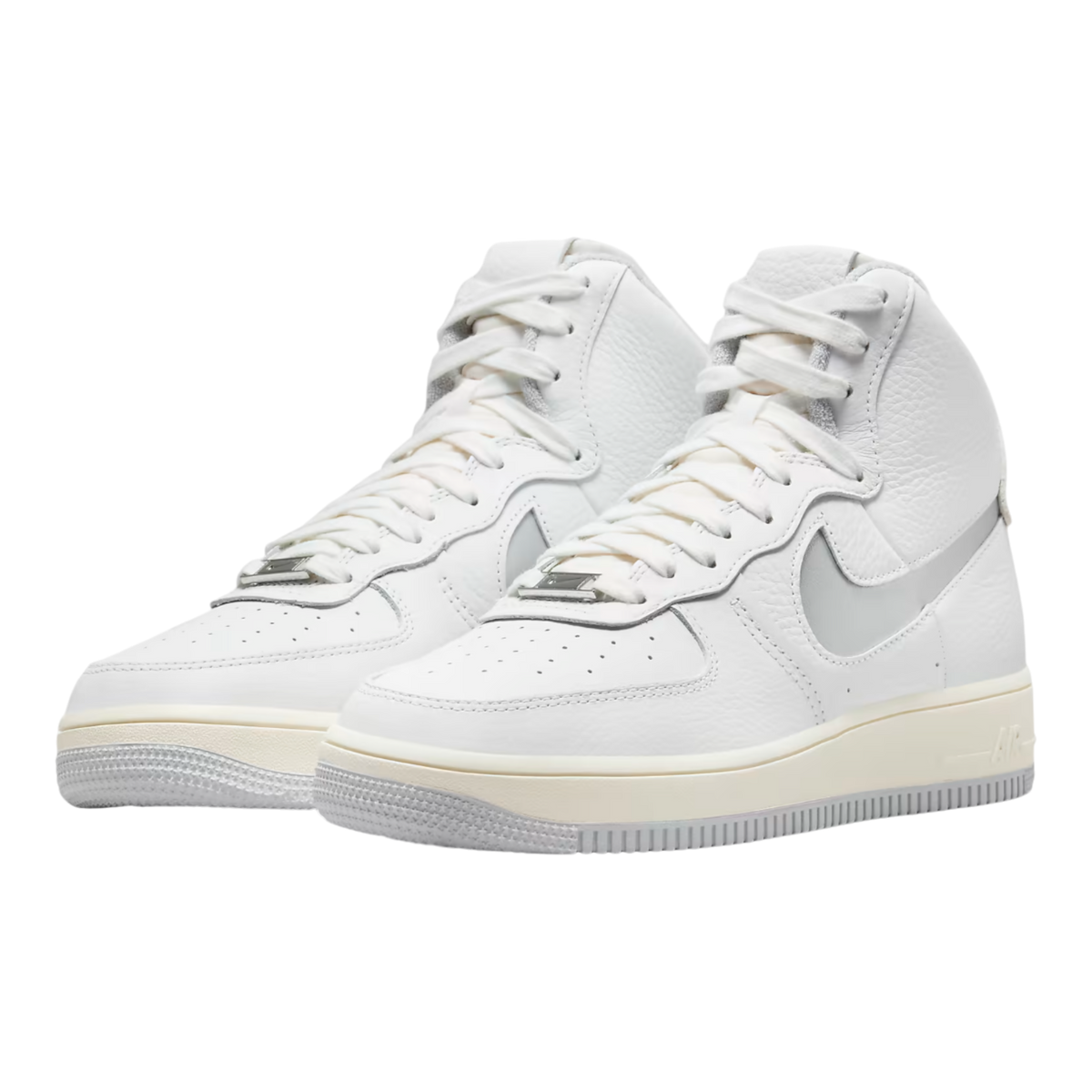 Nike Air Force 1 Sculpt Women's Platform Sneakers — White Leather Platform Low-Top