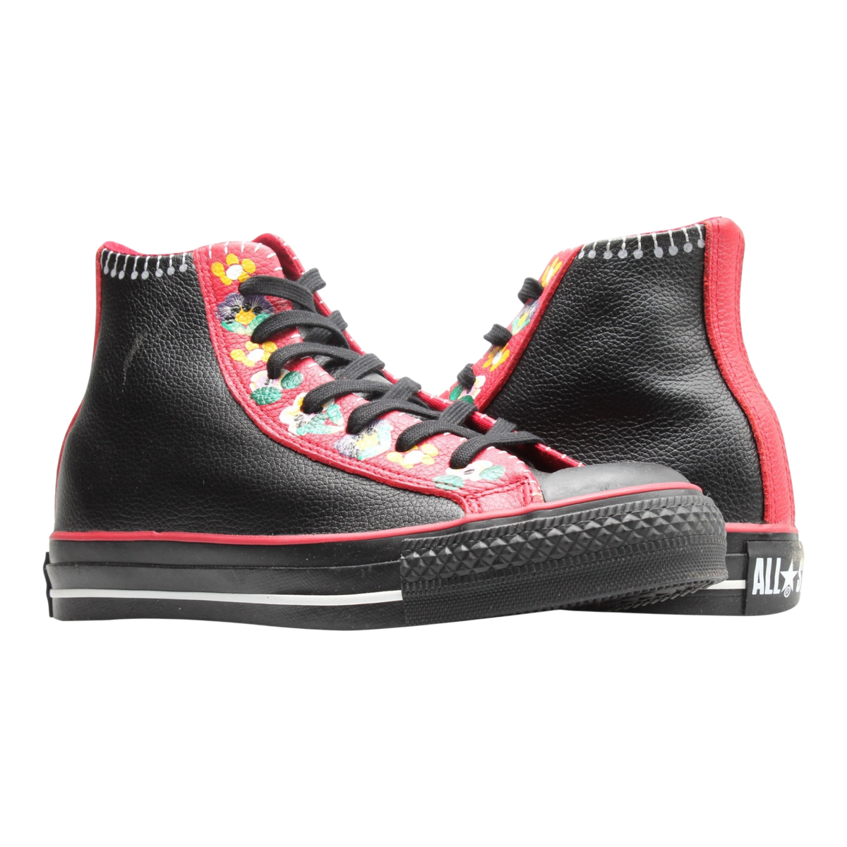 Converse Chuck Taylor All Star Matryoshka Hi Sneakers — Black/Red – product view 1