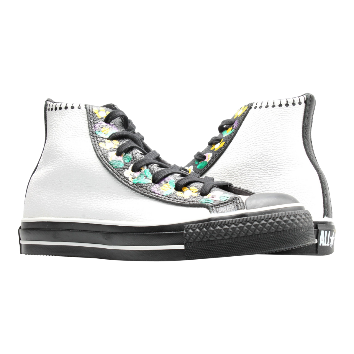 Converse Chuck Taylor All Star Matryoshka Hi Sneakers — White/Black – product view 1