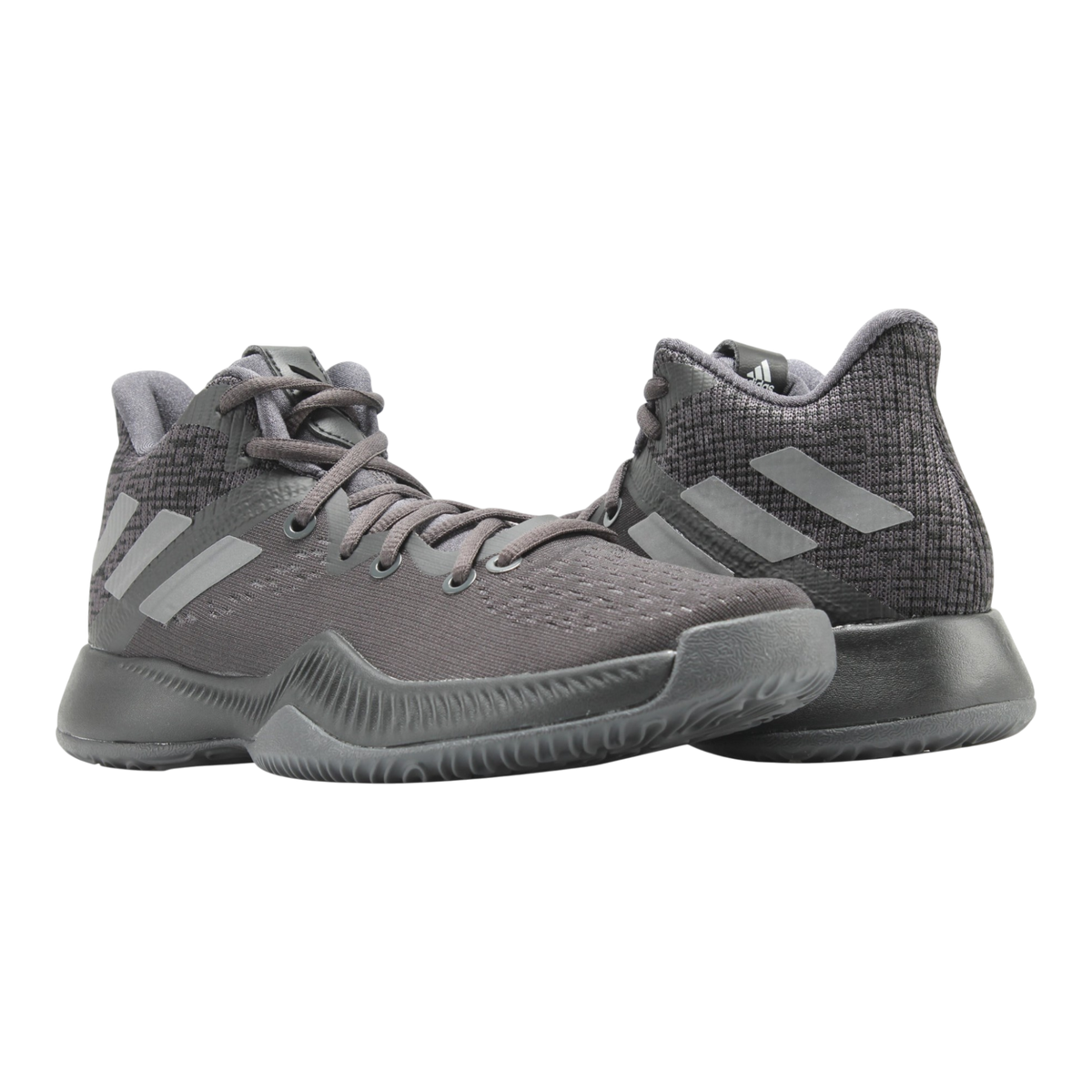 adidas Mad Bounce Kids' Sneakers — Black/Grey – product view 1