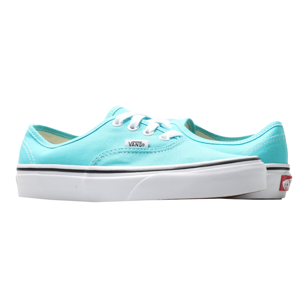 Vans Authentic Scuba Sneakers — True White/Blue Low-Top – product view 1