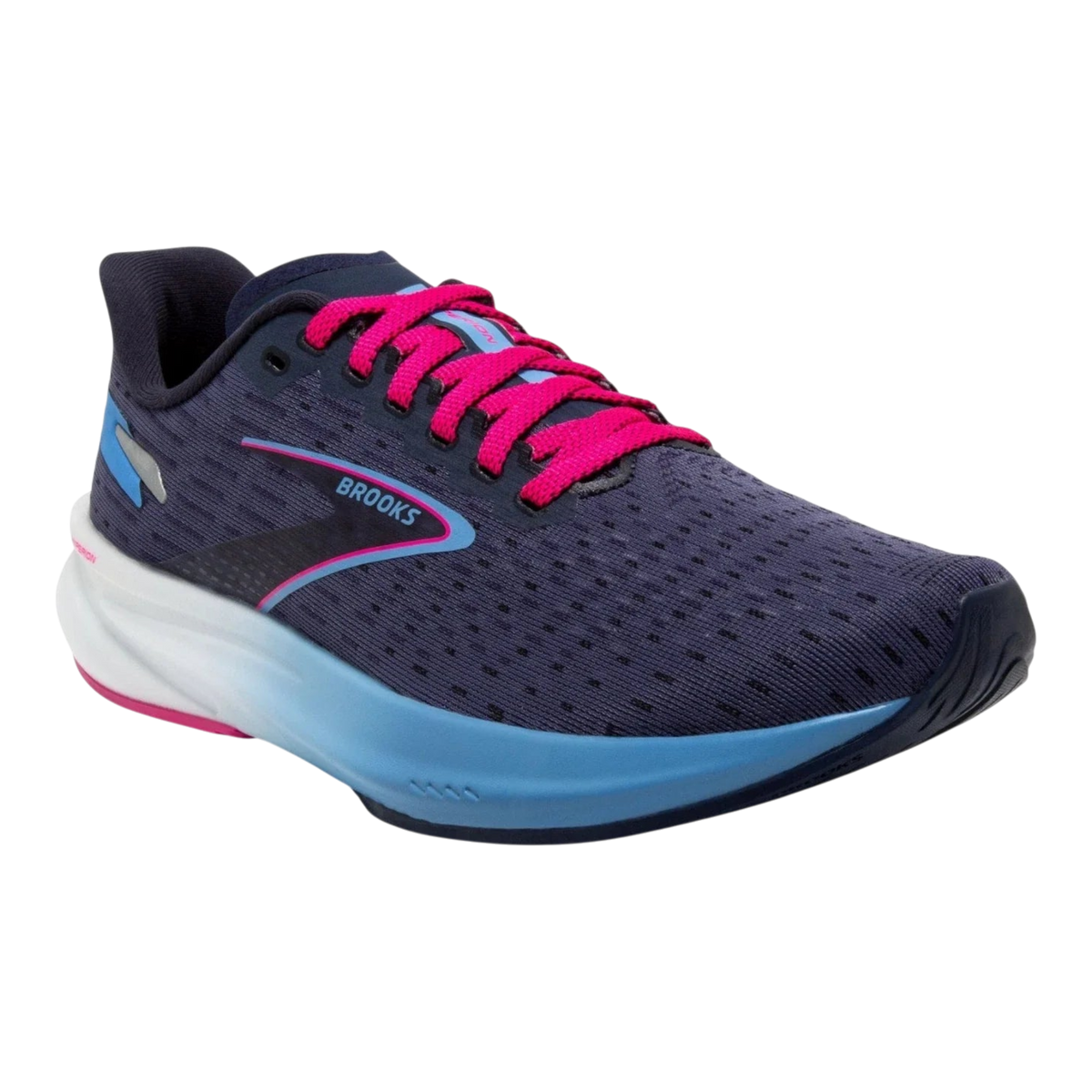 Brooks Hyperion 6 Women's Sneakers — Peacoat/Lilac/Rose Running – product view 1