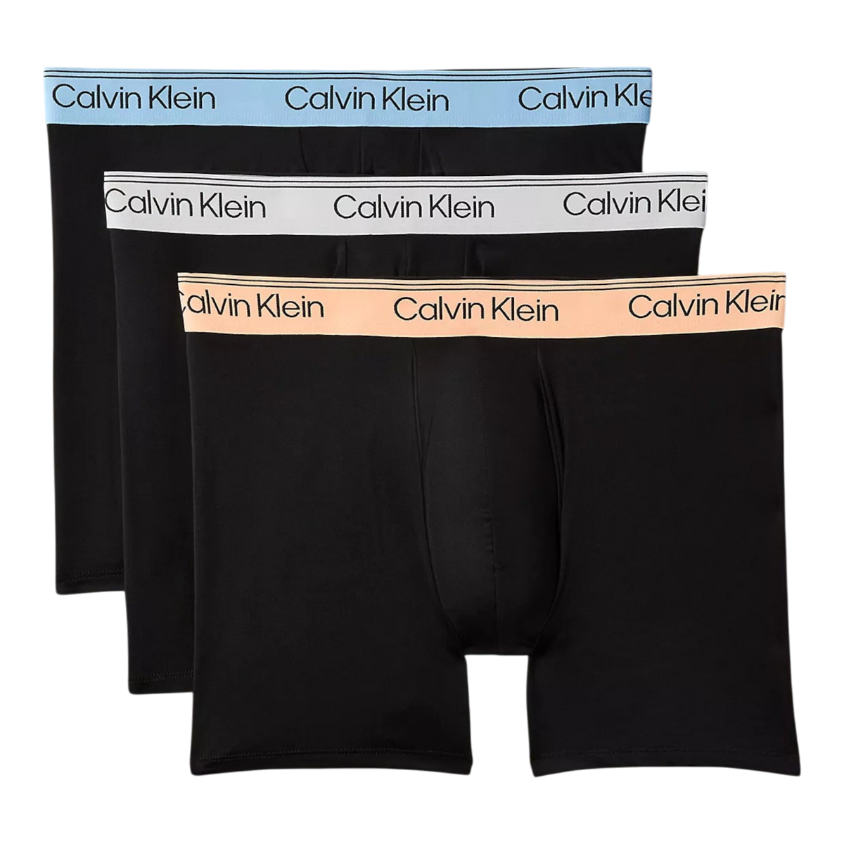 Calvin Klein Cotton Stretch Boxer Brief 3-Pack Men's Underwear β Black