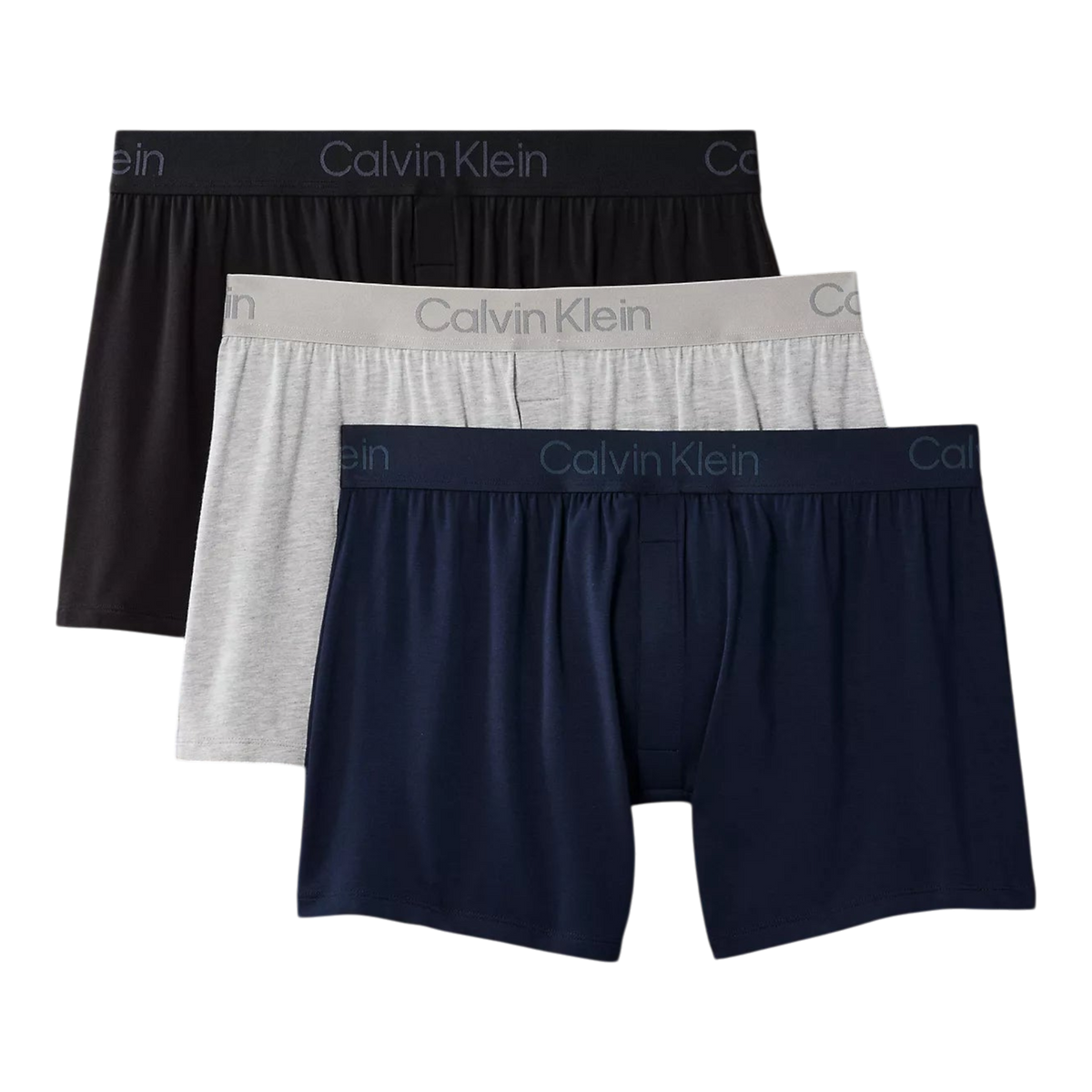 Calvin Klein Cotton Stretch Boxer Brief 3-Pack Men's Underwear β Black/Navy/White