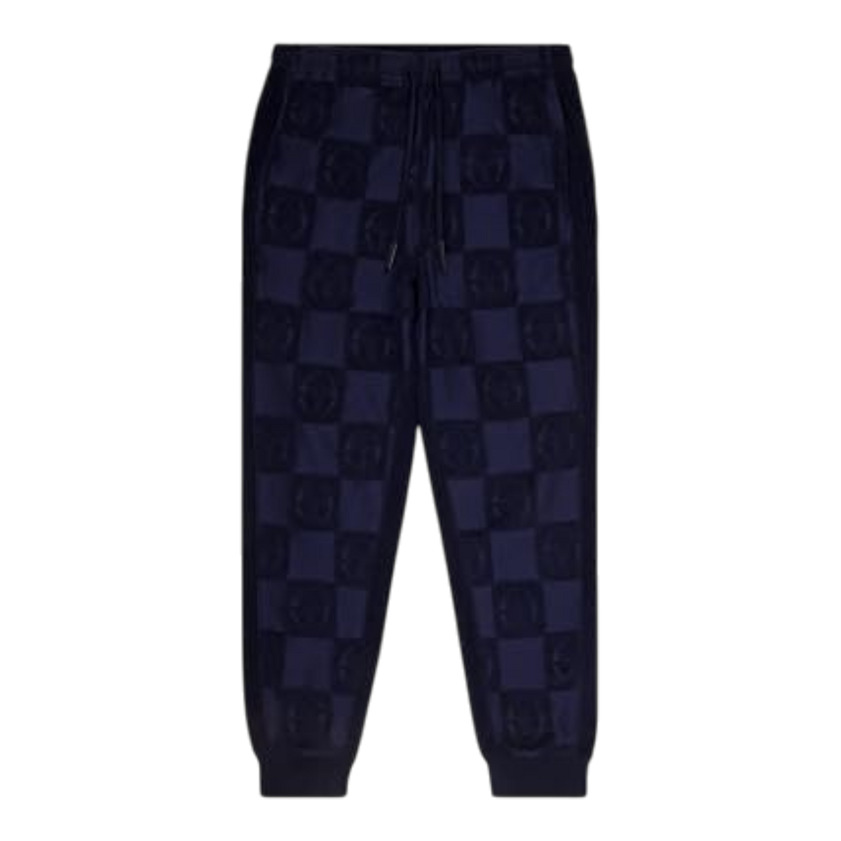 Sergio Tacchini Anzio Men's Track Pants β Maritime Blue Cotton Terry