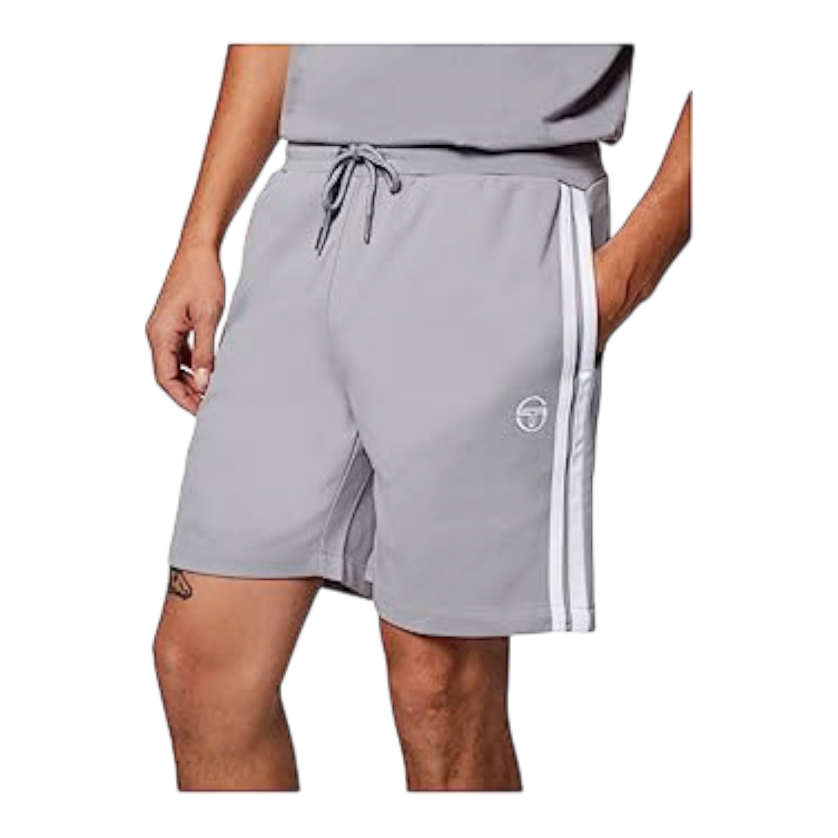Sergio Tacchini Damarindo Men's Shorts β Sleet/White Twill